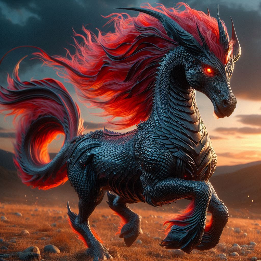 Dragon horse