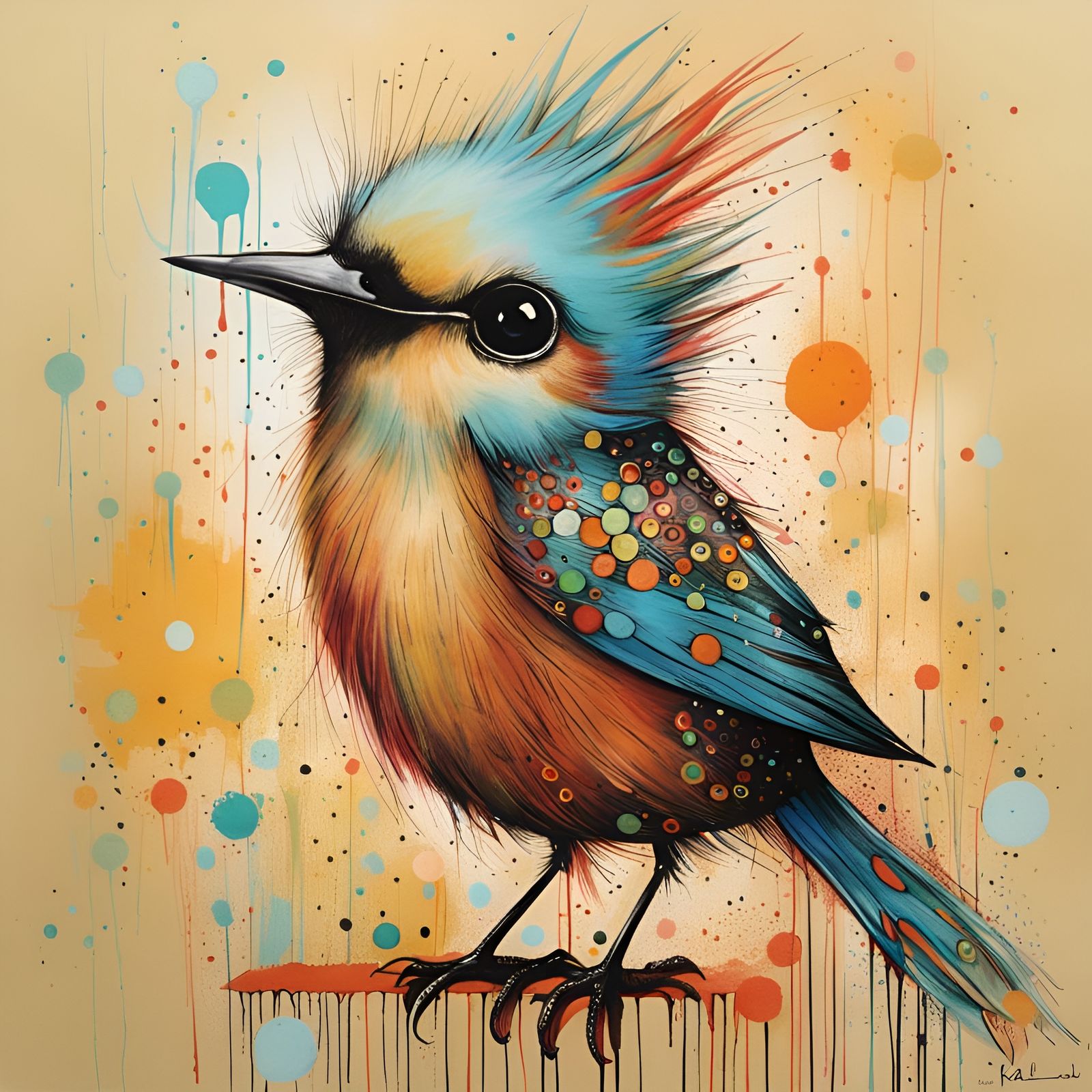 Cute Bird   by @Ms Art