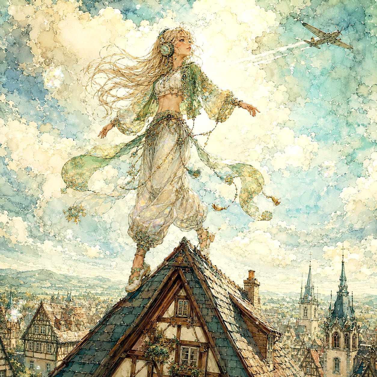 Pointed Roofs