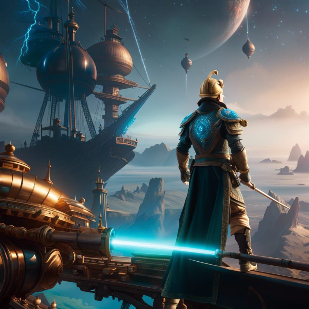 Space pirates arriving on Jigrad  by @Dom Jesus