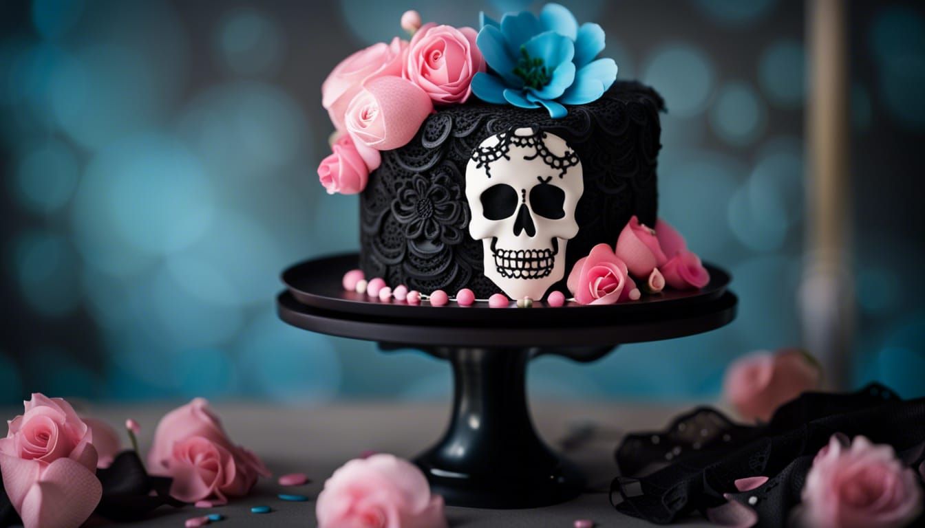 Happy Birthday, Goth Baby - AI Generated Artwork - NightCafe Creator