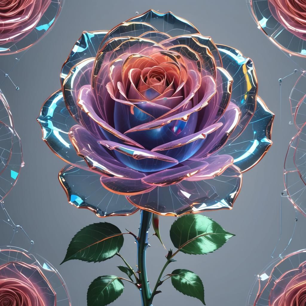 Translucent Rose
