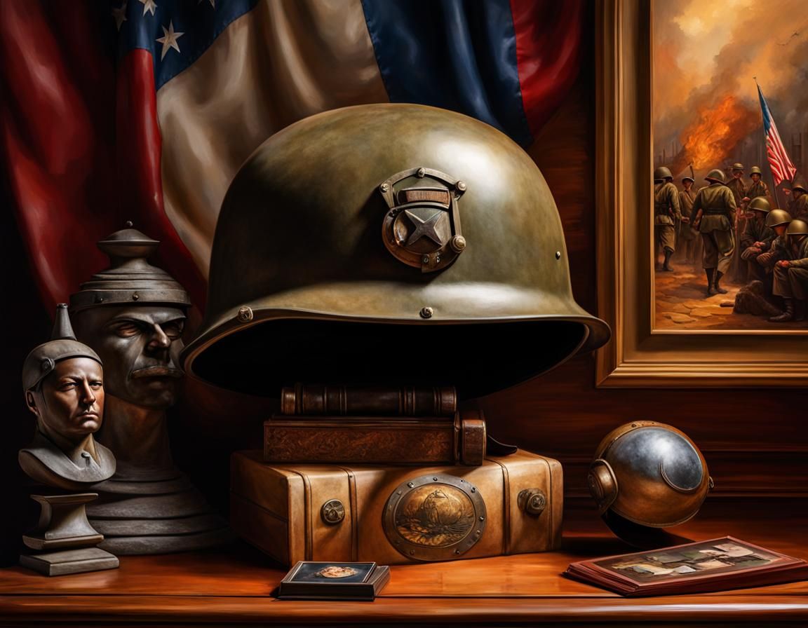 Grandpa's Helmet  by @John from Youngstown