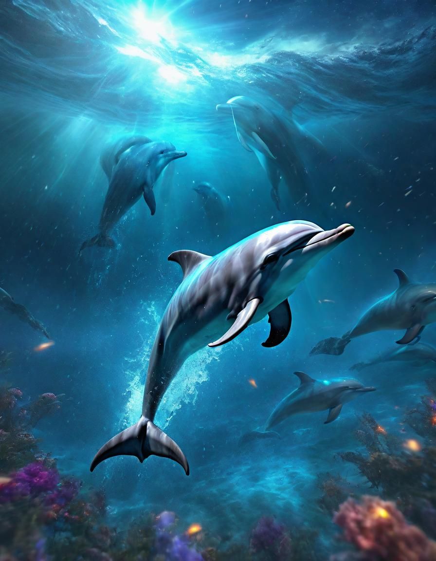 Dolphin - AI Generated Artwork - NightCafe Creator