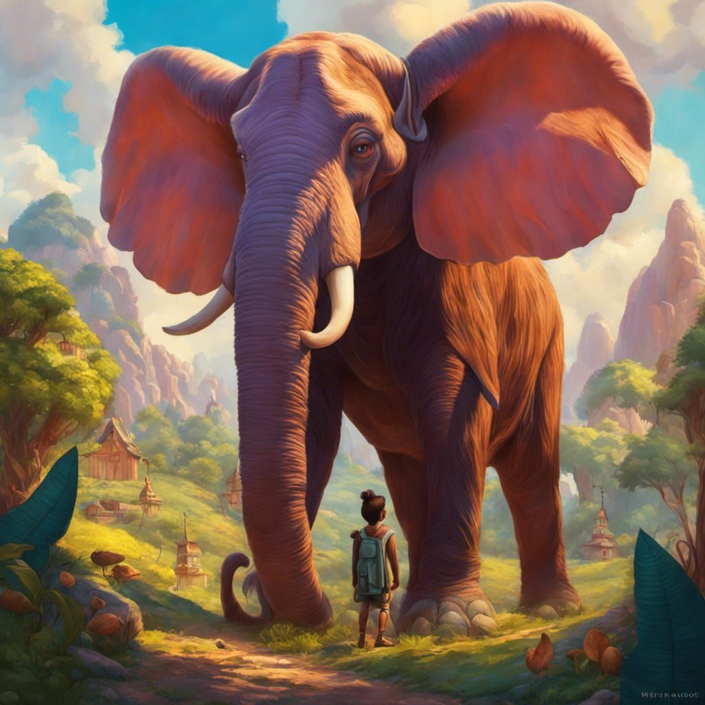 Elephant - AI Generated Artwork - NightCafe Creator