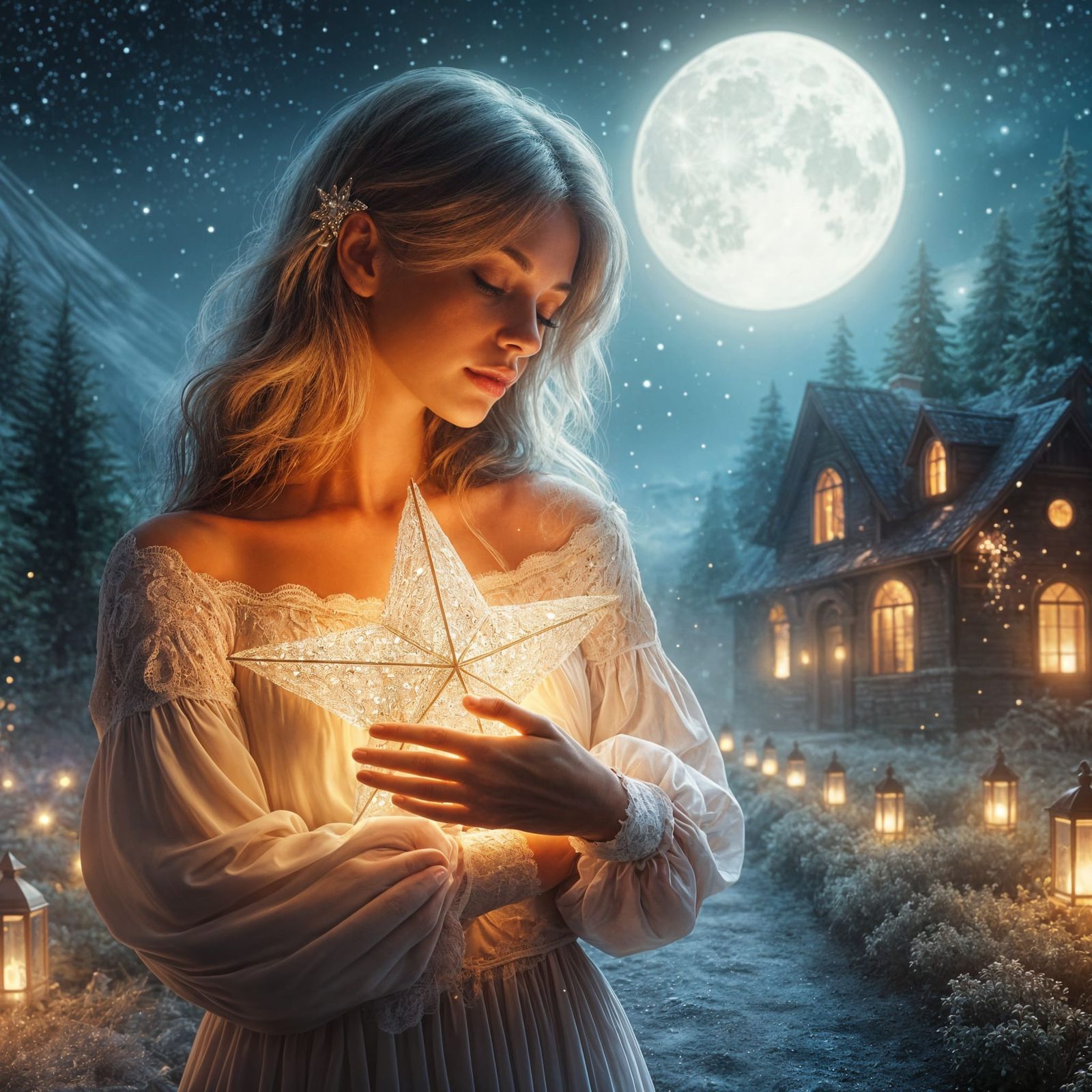 Starry Night Lullaby: A Gentle Goodnight