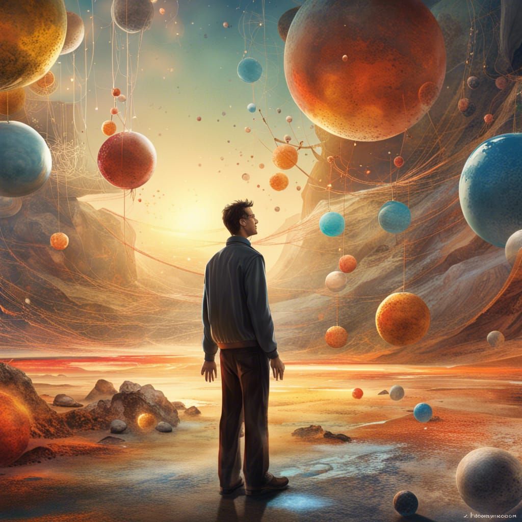 In the Valley of Spheres   by @nafri