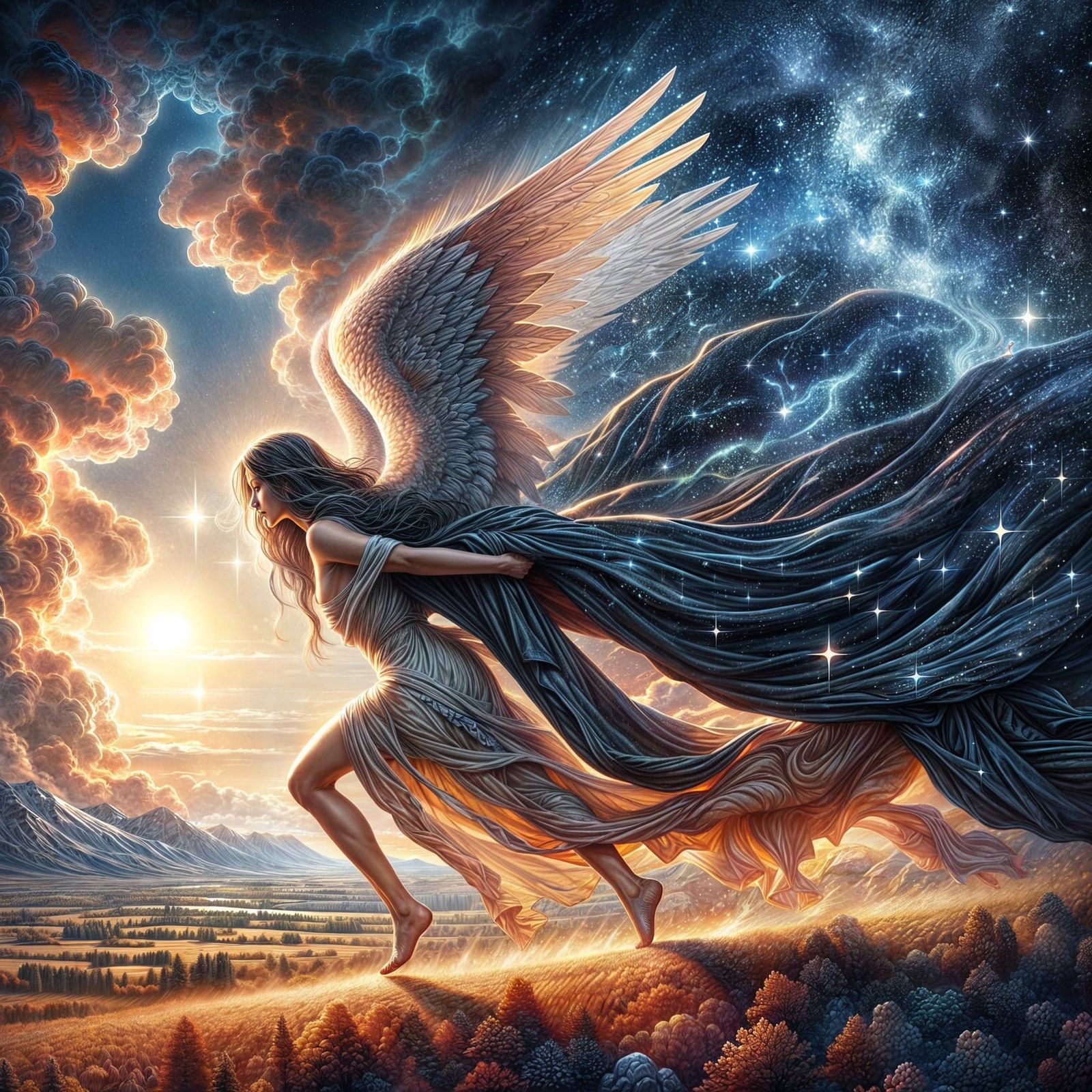 Swiftly comes the night