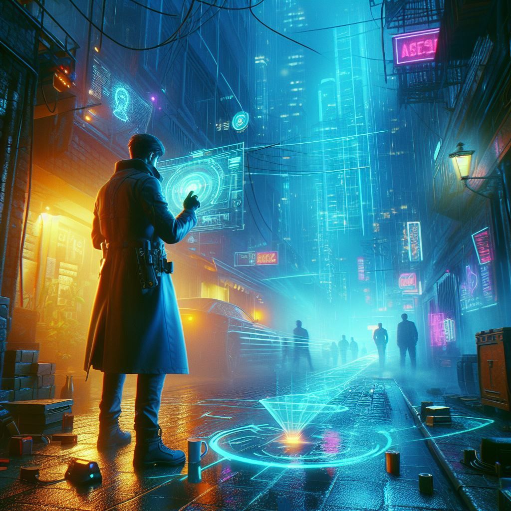 Detective cyberpunk