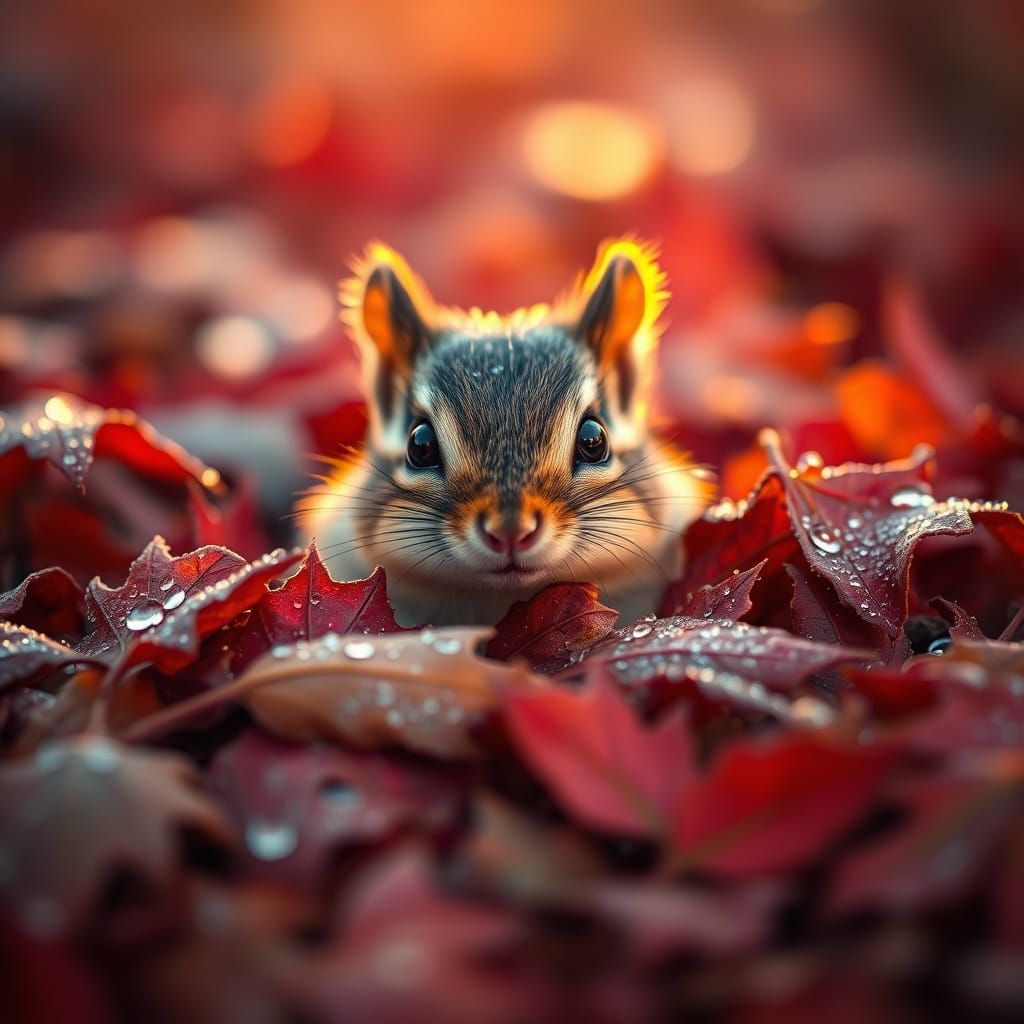 My chipmunk named "Turbo"  by @Jay