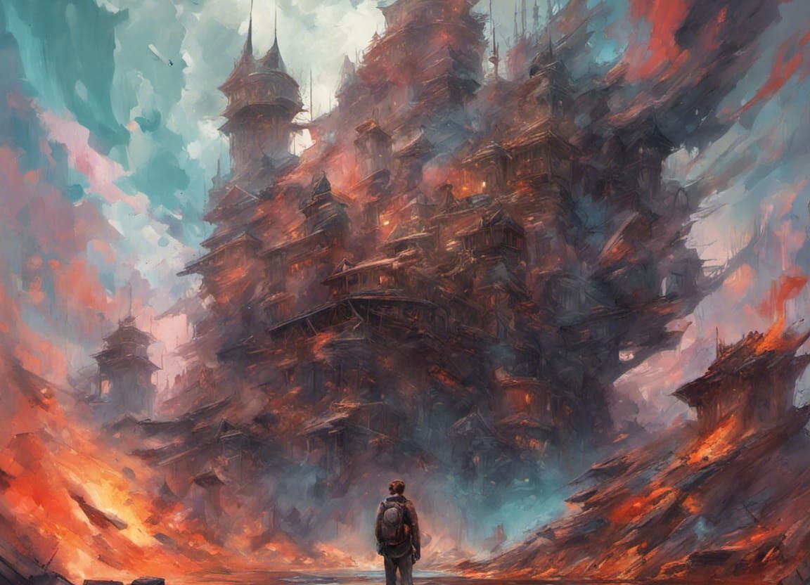 Explosion - AI Generated Artwork - NightCafe Creator