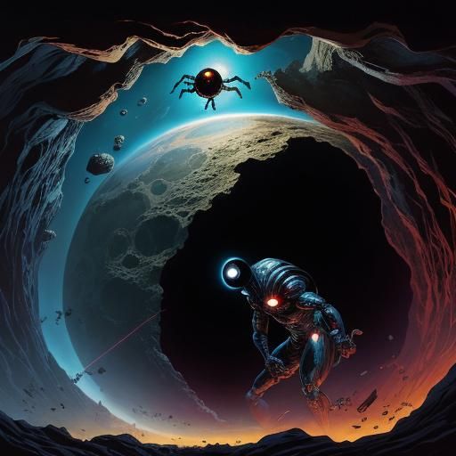 Blackhole Spider Cave
