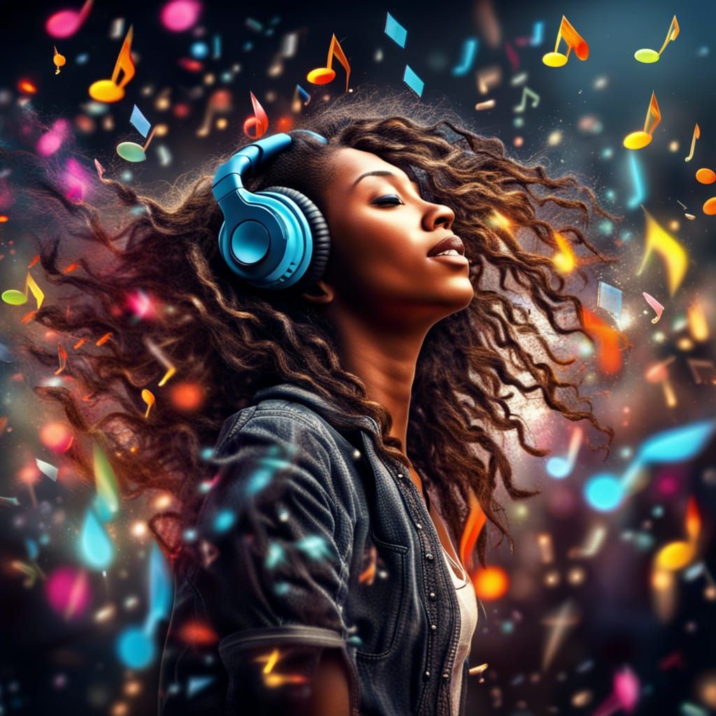 Grooving to the music AI Generated Artwork NightCafe Creator