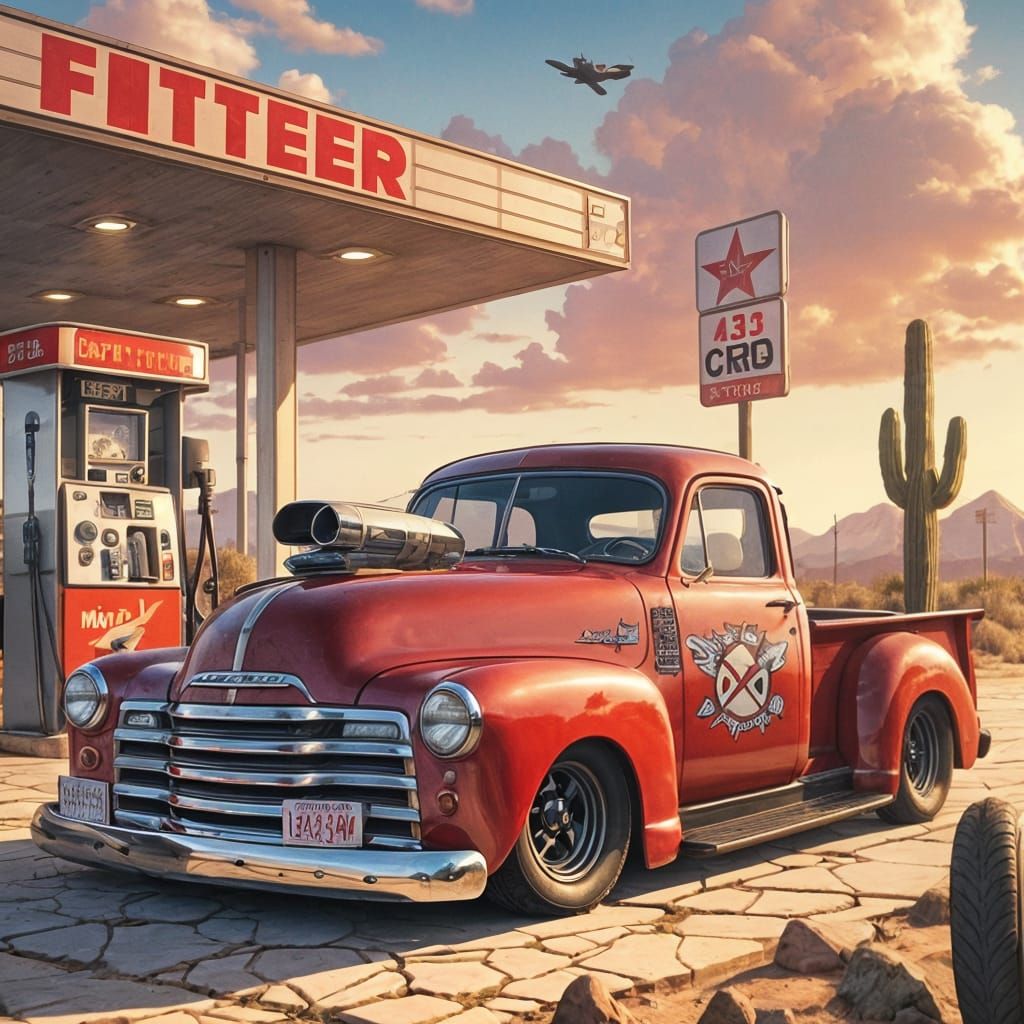 Chevrolet 3100 "Red Rocket"