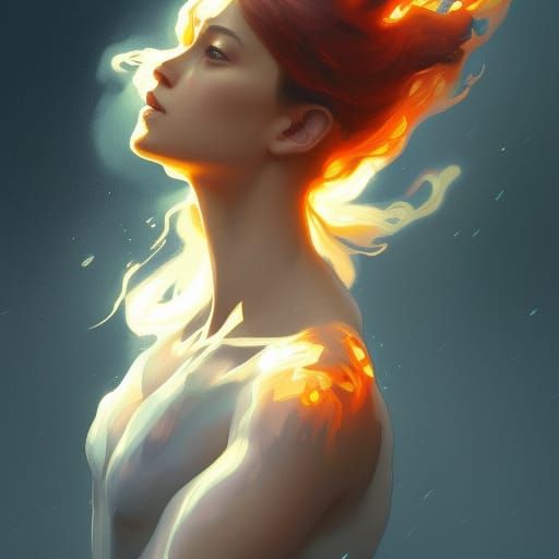 Fire in the sky