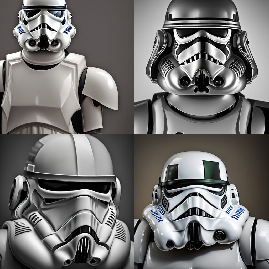 Stormtrooper Armor Concepts? - AI Generated Artwork - NightCafe Creator