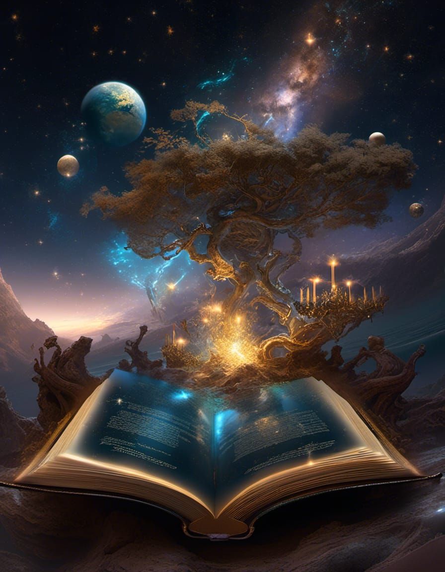 Spellbook - AI Generated Artwork - NightCafe Creator