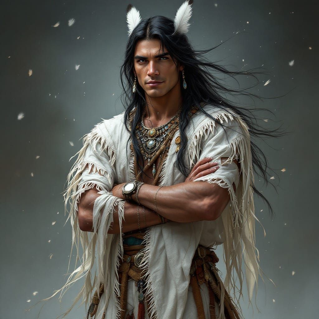 Gorgeous in white  by @Fem Warrior