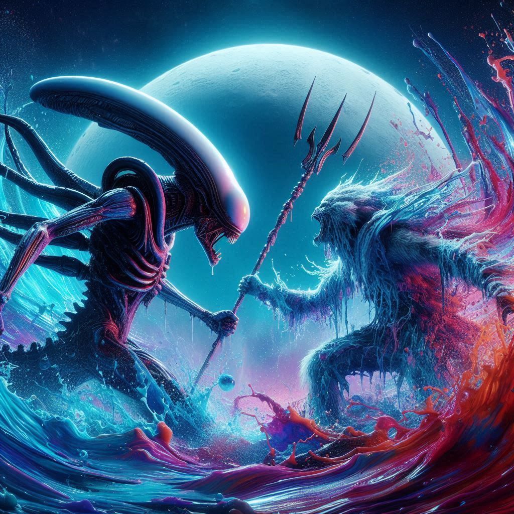 Xenomorph vs otherworldly alien