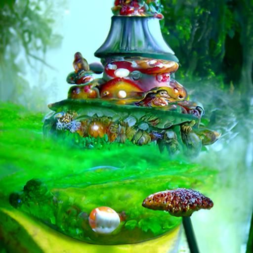 Toadstool village