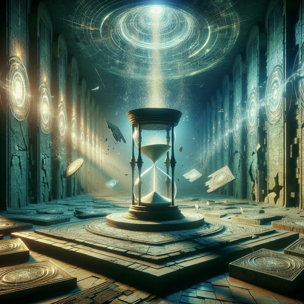 The Shattered Chamber of Time  by @Badacid