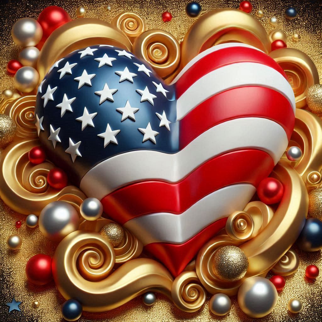 Star Spangled Heart