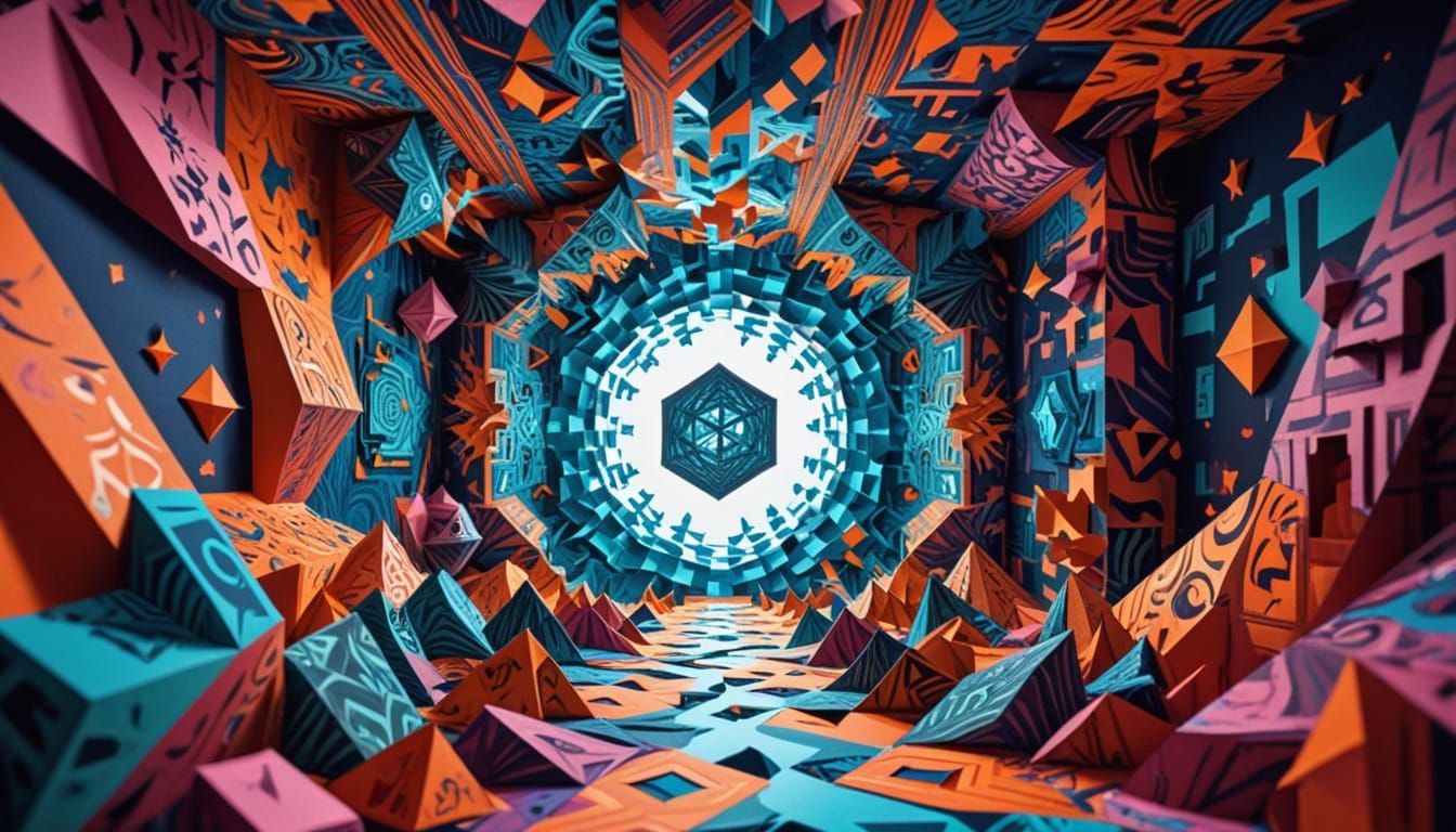 Paper World Kaleidoscope