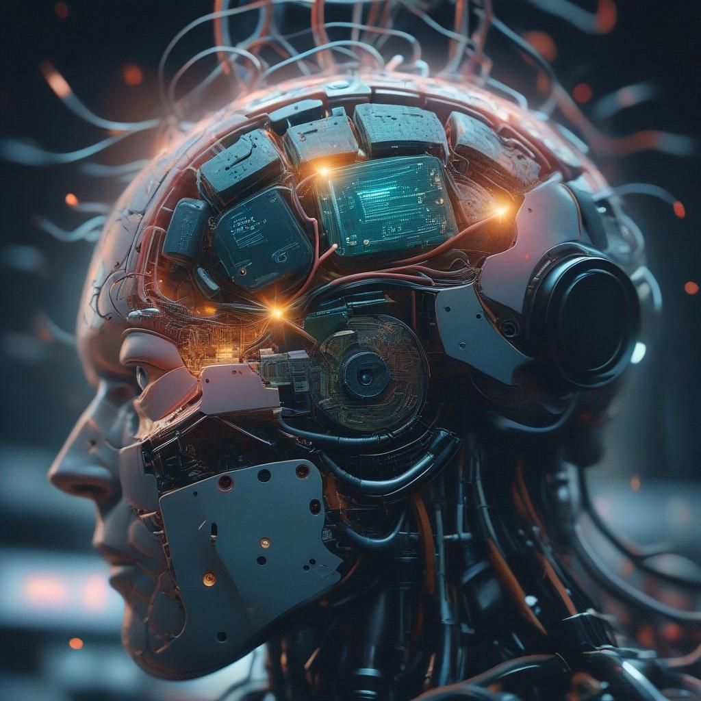 inside view of AI brain