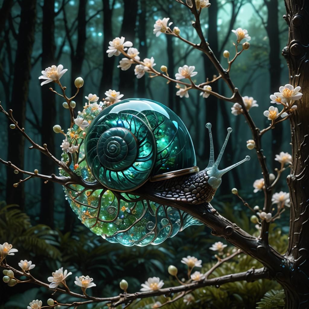 crystal snail