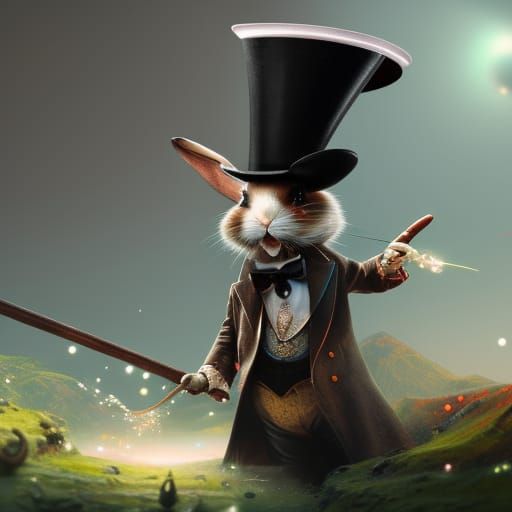 Magic Rabbit  by @AmbitDM 