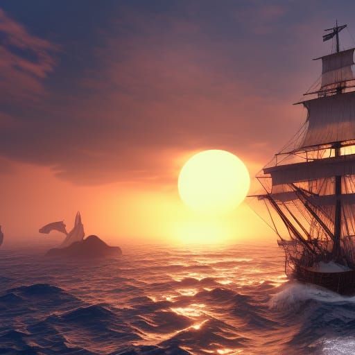 Sunset voyage