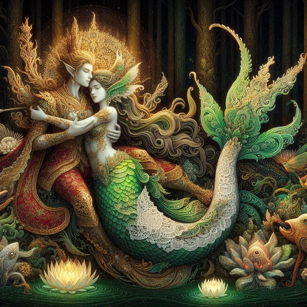 Mermaid and Elf king