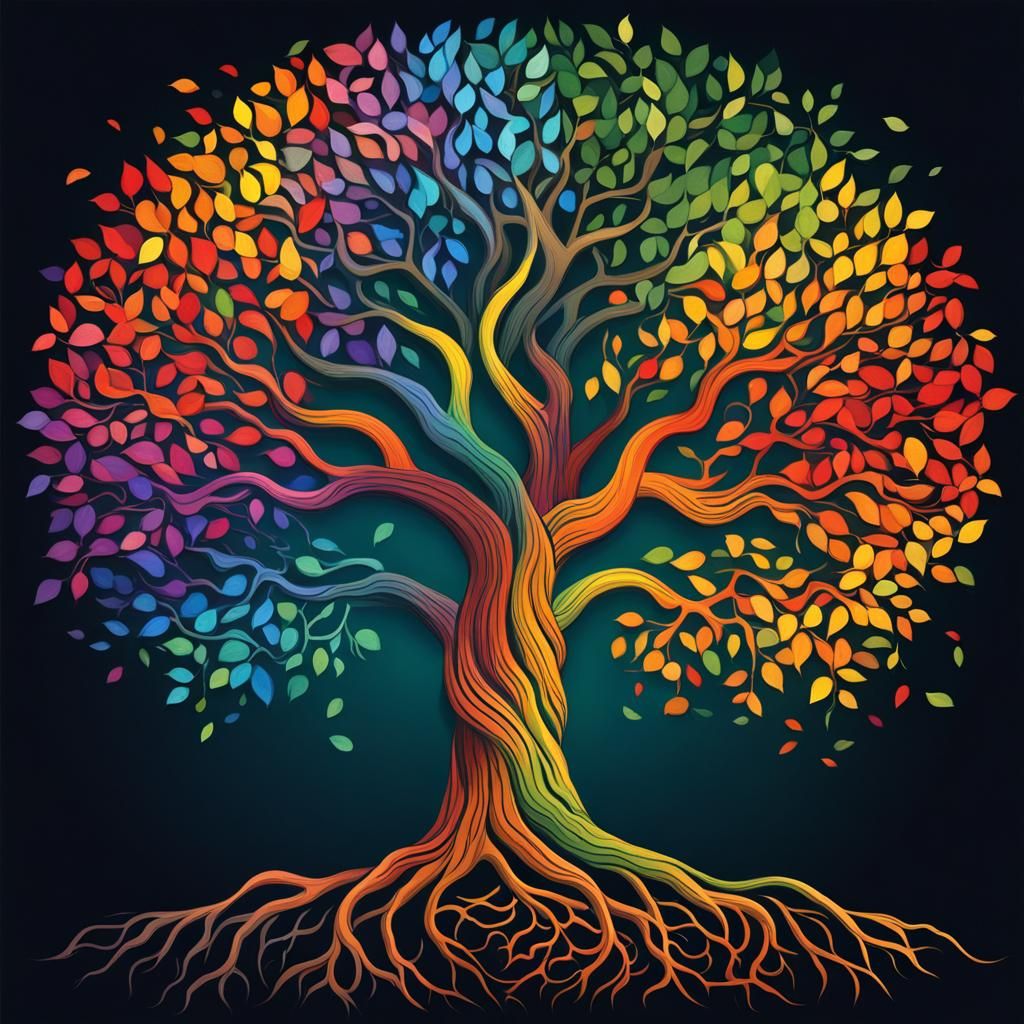 Roots of Unity, Leaves of Pride  by @Murray