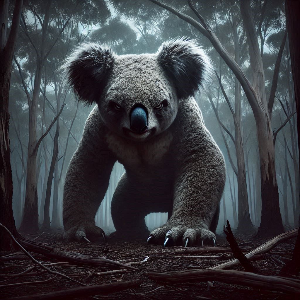 Evil koala