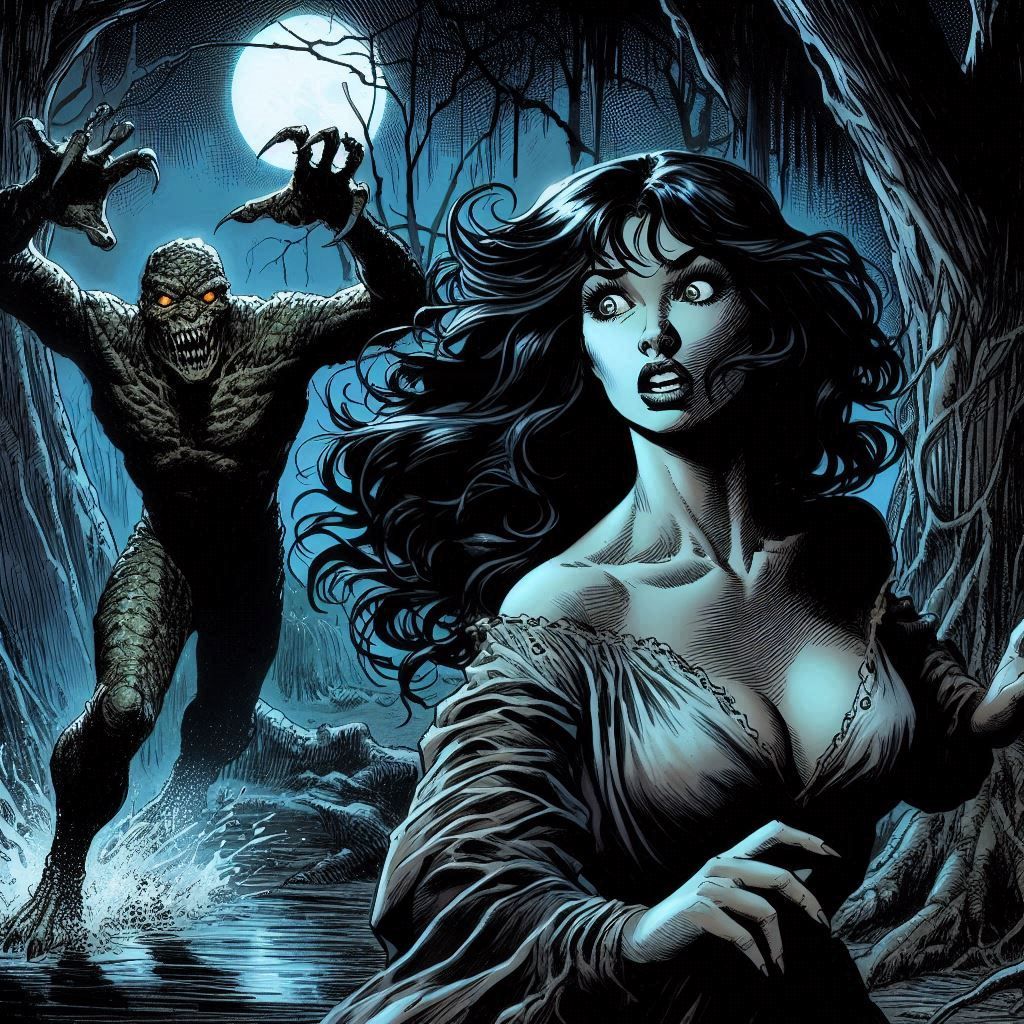 "Swamp Terror" The Graphic Novel