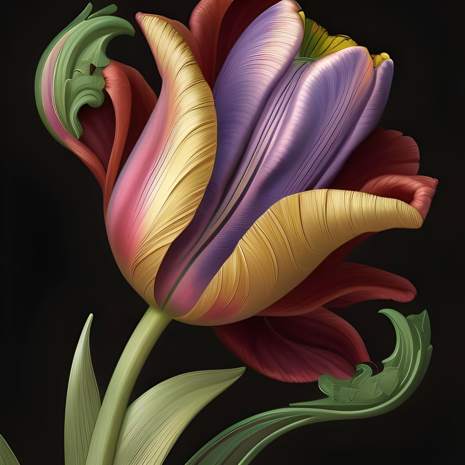 Tulip - AI Generated Artwork - NightCafe Creator