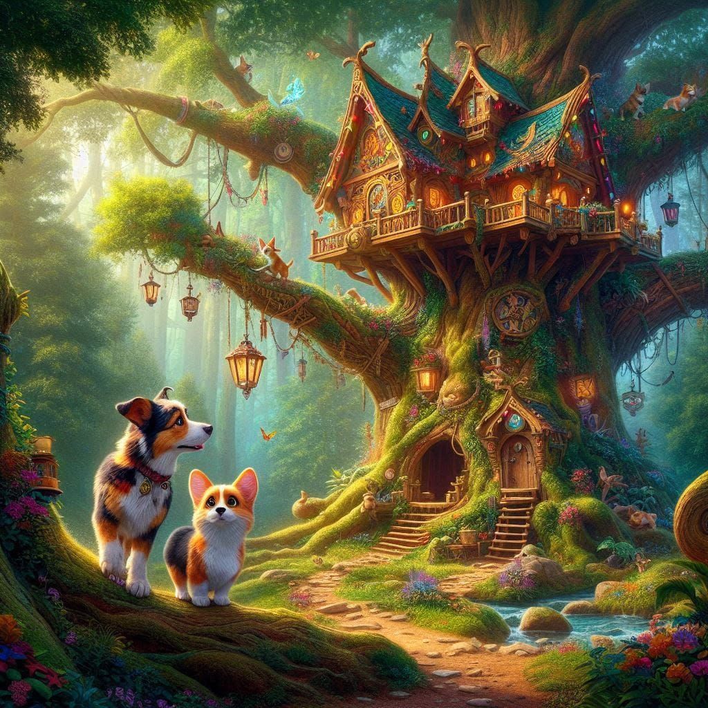 Callie and Cooper’s Treehouse Adventure 2
