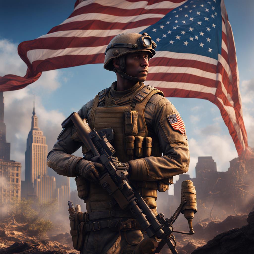 The United States As A Soldier