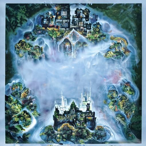 dungeons and dragons dnd castle map ethereal fantasy hyperde...