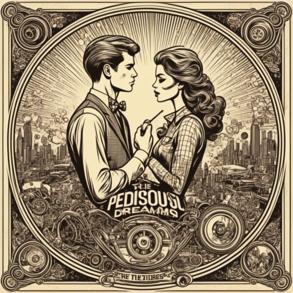  <lora:40s pop fusion:1.0> The edge of dreams