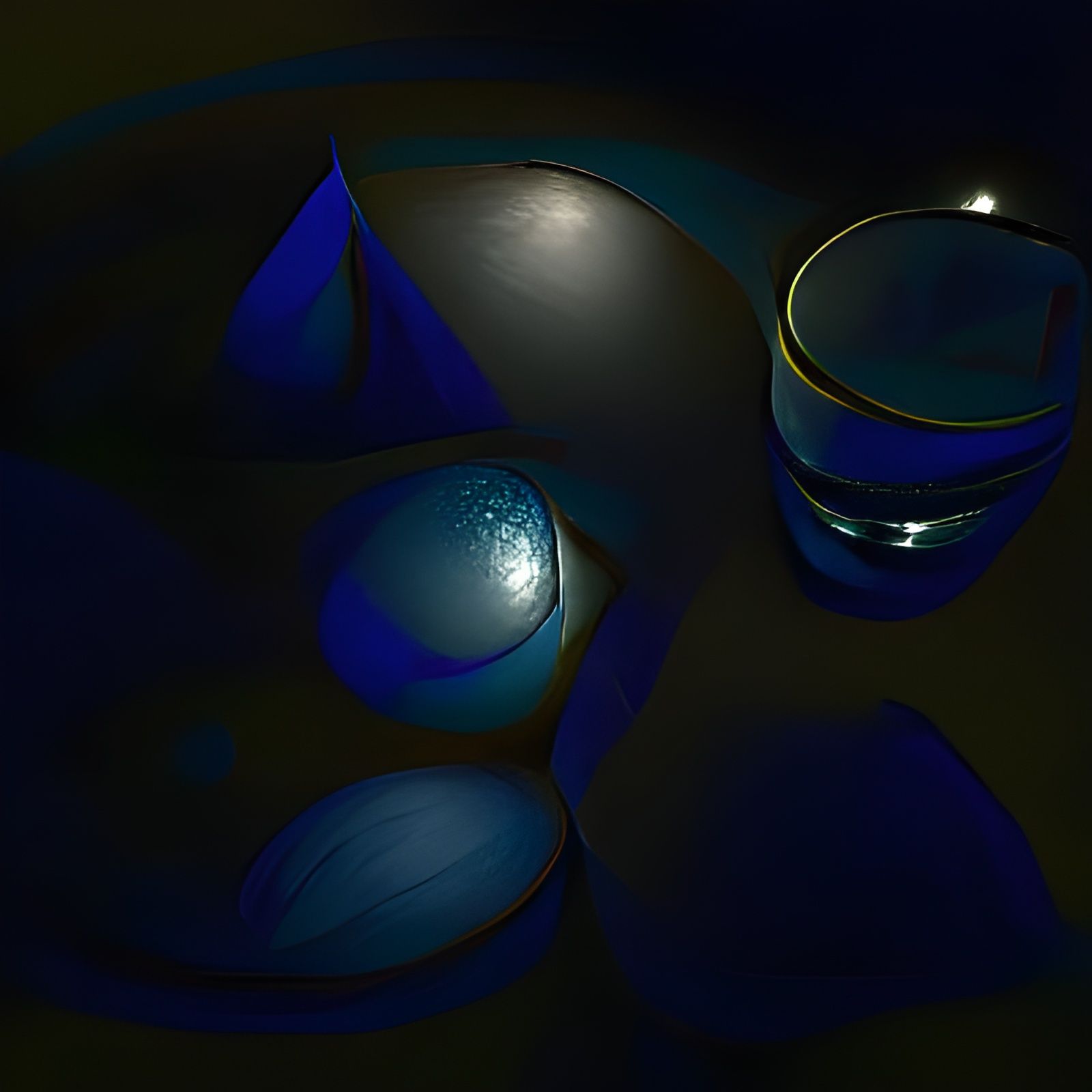 Stasis in darkness.
Then the substanceless blue   
Pour of t...