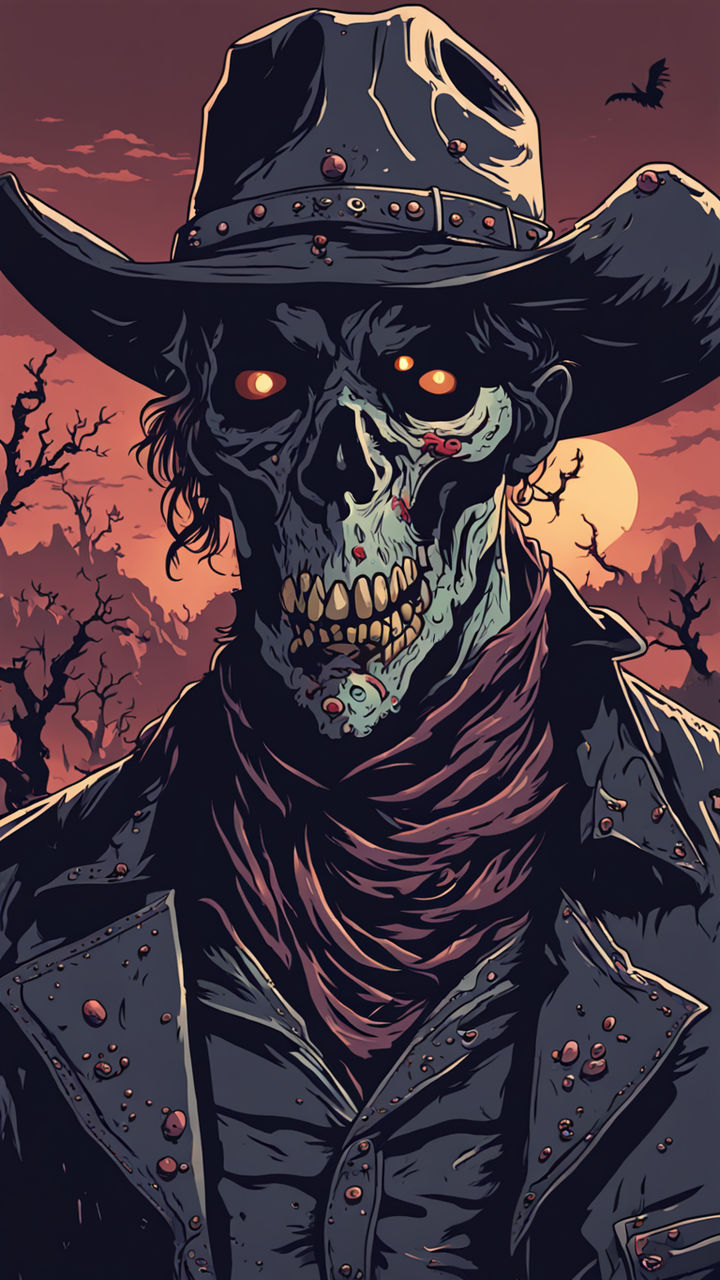 A Gallery of Darkness - The Undead Cowboy