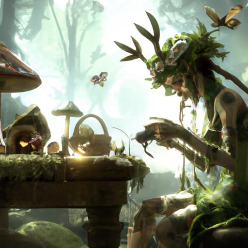 gaming forest fairy
