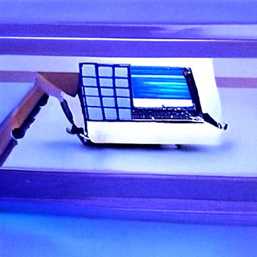 A walking laptop