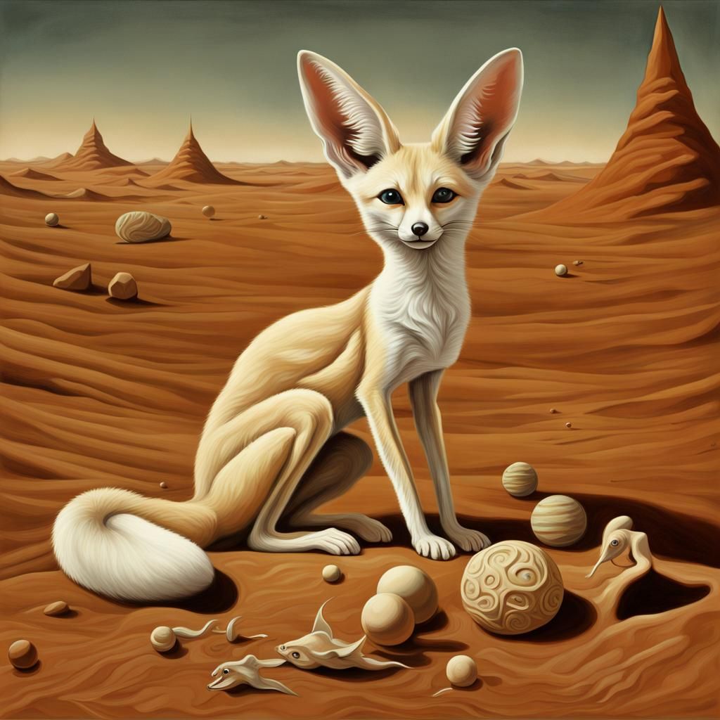 Fennec Fox - AI Generated Artwork - NightCafe Creator
