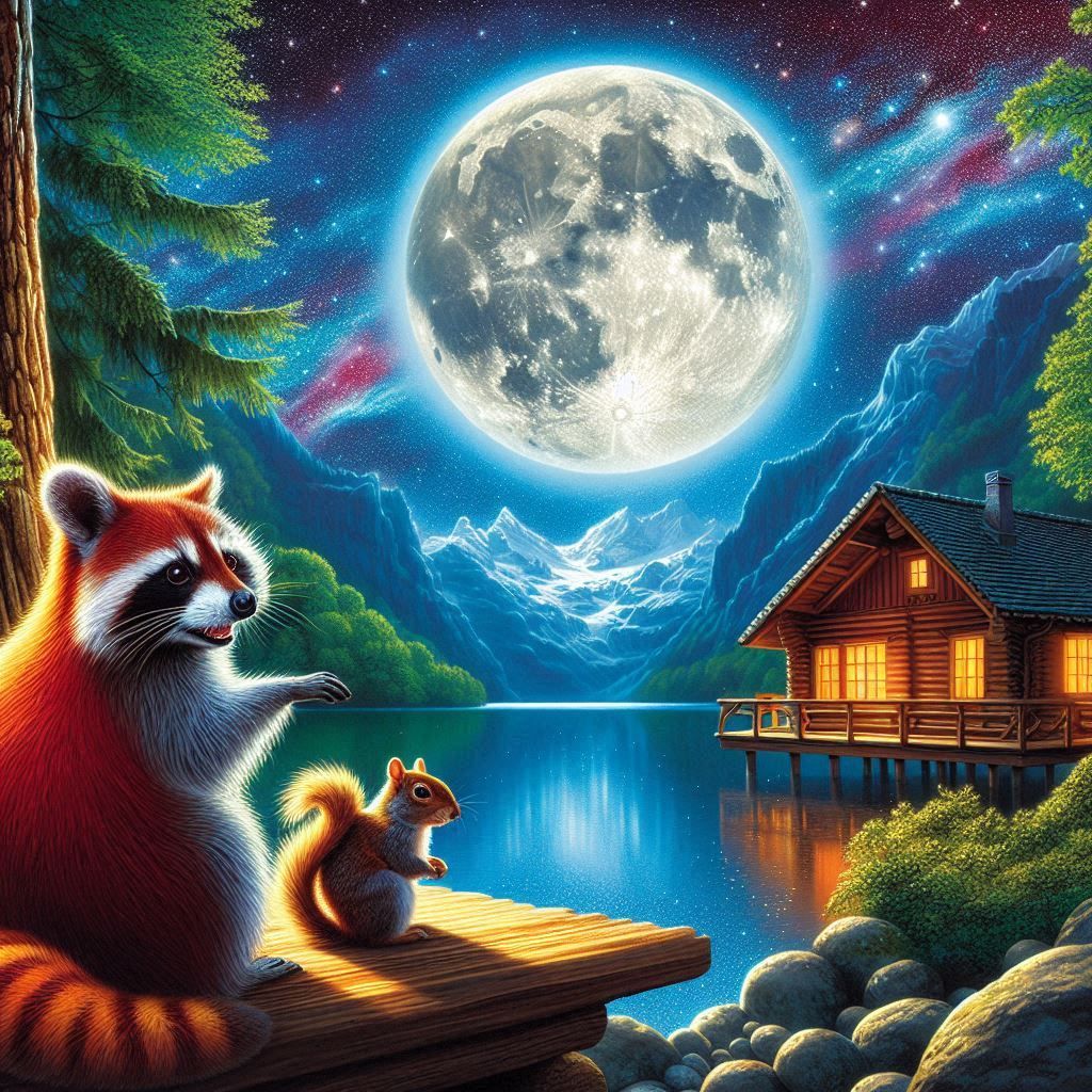 The Squirrel Adventures - Red Raccoon and Squirrel