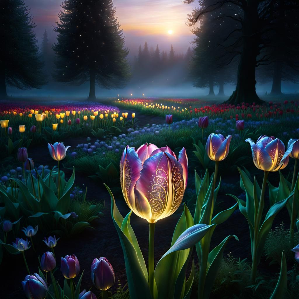 Botanical Garden With a Touch of Magic  by @Aewyn