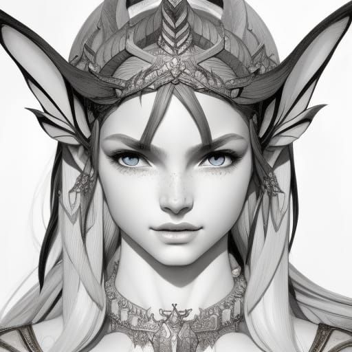 Portrait of a Fairy - AI Generated Artwork - NightCafe Creator