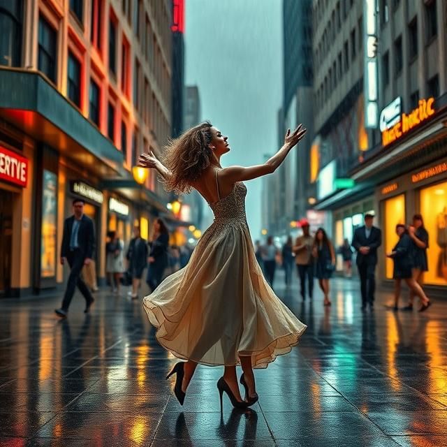 WALTZ IN THE RAIN.