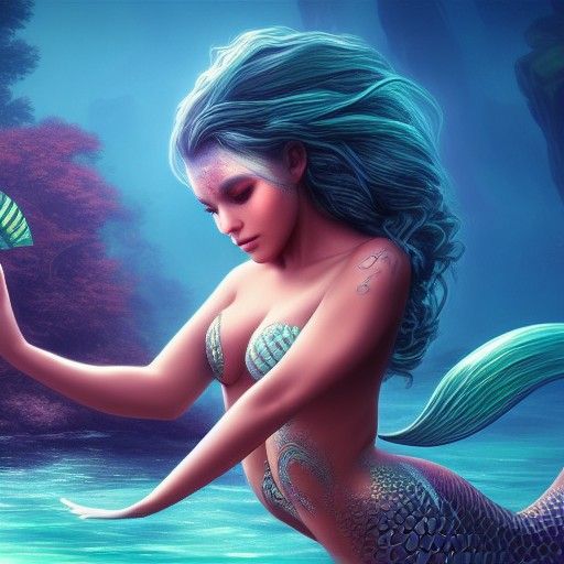Beautiful mermaid
